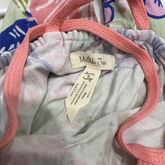 Matilda Jane Floral Tank Romper - Picture 10 of 11